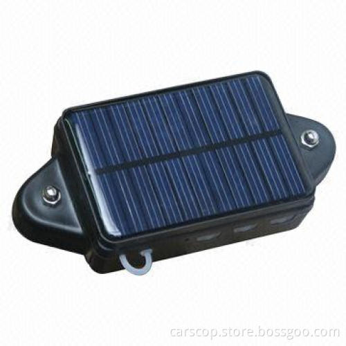 Solar System Wireless GPS Car Tracker with Auto Re-power function